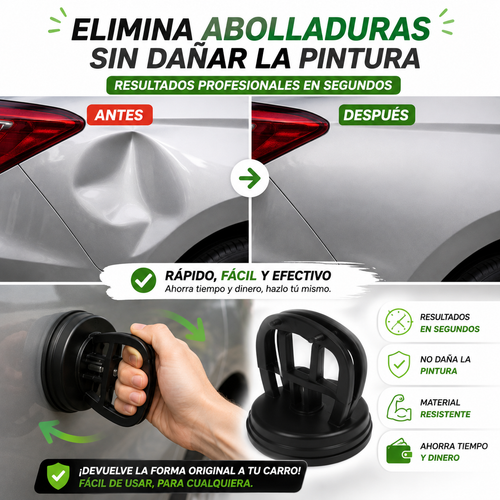 Ventosa Chupa Saca Golpes Carro 1x uni